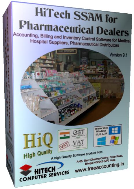 Pharmaceutical solutions , computerized medical imaging and graphics, medical billing, cheap medical billing software, Medical Database Software, Web based Accounting Software, Web Design, Web Hosting, Medical Store Software, Web or PC based Accounting software for many business segments, customized software, e-commerce sites and inventory control applications for traders, dealers, distributors of consumer, medical goods